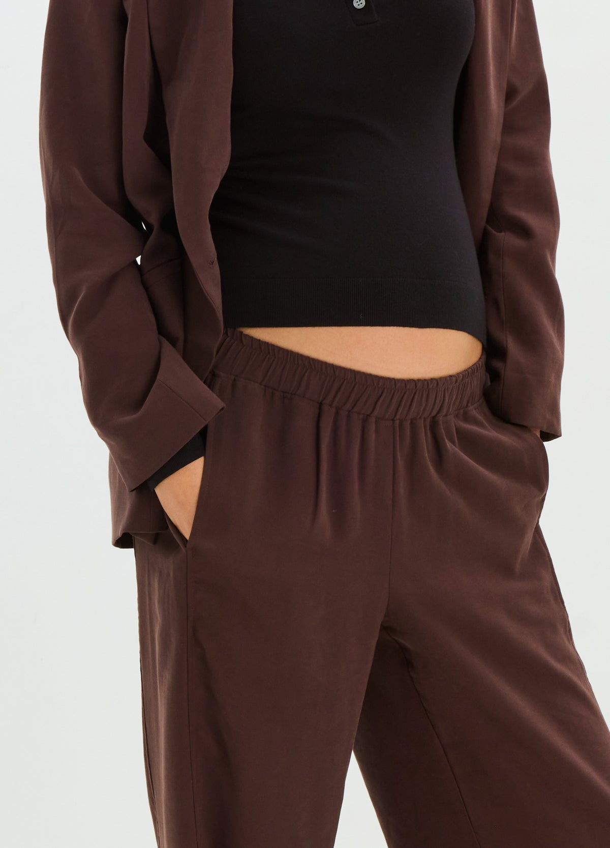 The Drapey Pull On Trouser