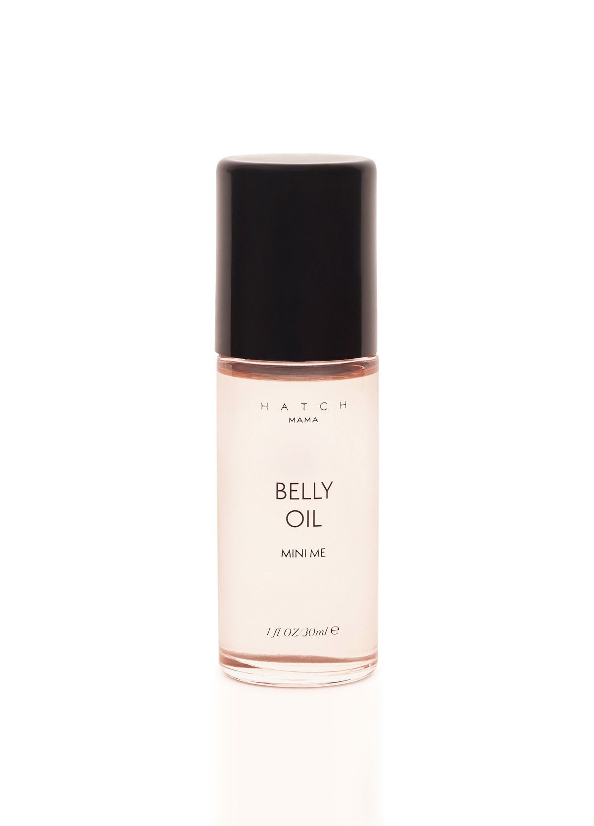 Belly Oil Mini Me - Hatch Mama Belly Oil Mini Me 1 oz roller bottle for maternity, pregnancy, nursing, and postpartum care.
